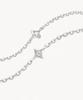 Lola Rose Starry Mother-Of-Pearl Drop Silver Necklace