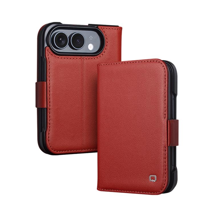 QIALINO Classics 3rd Genuine Leather Phone Case
