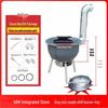 Portable Outdoor Wood-Burning Stove with Large Pot Stand