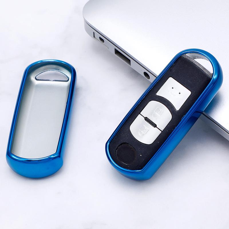 

Корпус для ключа Mazda Axela/CX4/CX5/Atenza/3/6 для женщин PE Bag синий