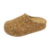 Autumn Winter Women's Sheepskin Mules Slippers Thick Bottom Hair Wrapped Head Lazy Shoes Fashionable Slip-On Boots