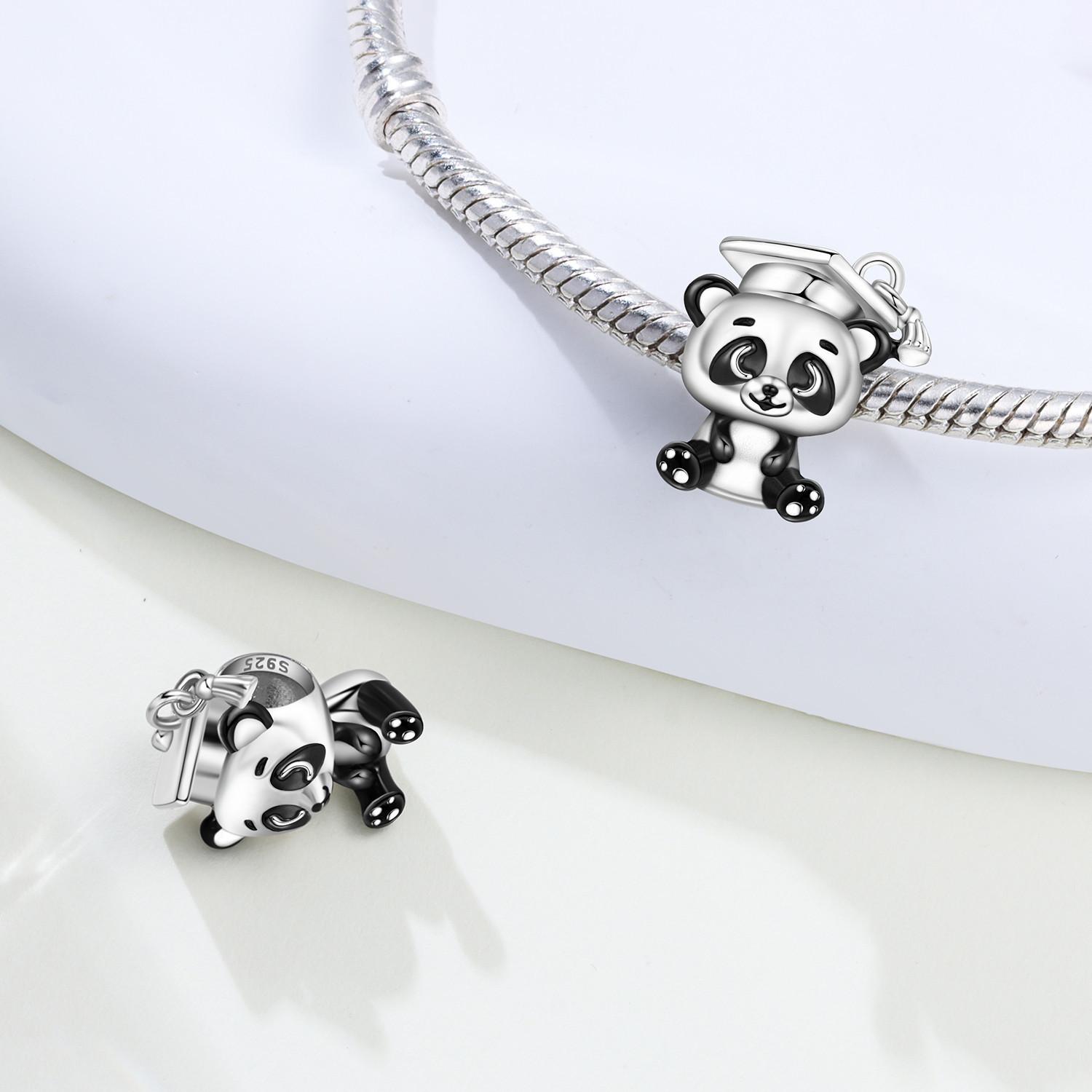 

Copper Crown Frog Bear Penguin Graduation Hat Chain Charms Beads Pendant For Original Bracelet Woman Girl Jewelry