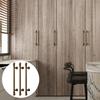 1PC Roll Plated Single Hole Handles Zinc Alloy Handle Heavy Duty Wardrobe Handles Solid Zinc Antique Brass Knobs
