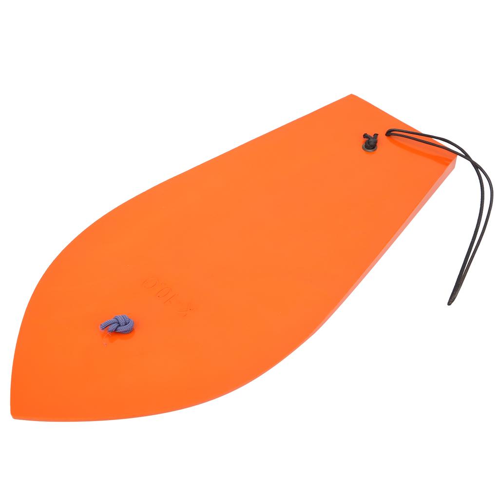 Plastic Fishing Trolling Diving Board Orange Color Portable Tool Accessory for Fishing