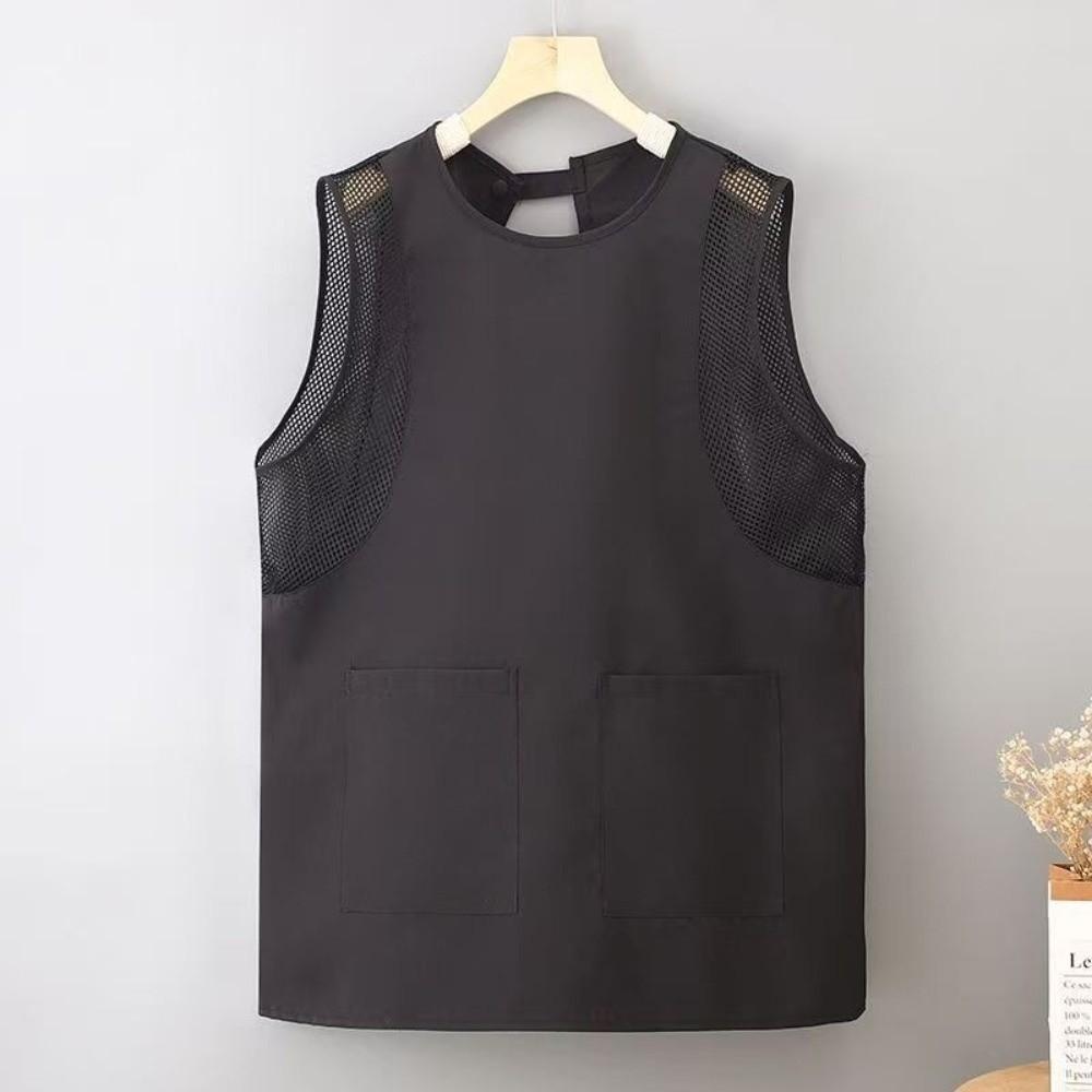 Nastavitelná Vodotěsná Zástěra Odolná proti Oleji Pekařská Zástěra Odolná Zástěra bez Rukávů Restaurace