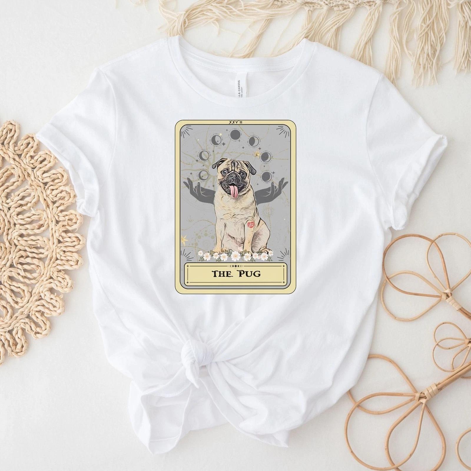 The Pug Tarot Shirt Dog Lover S