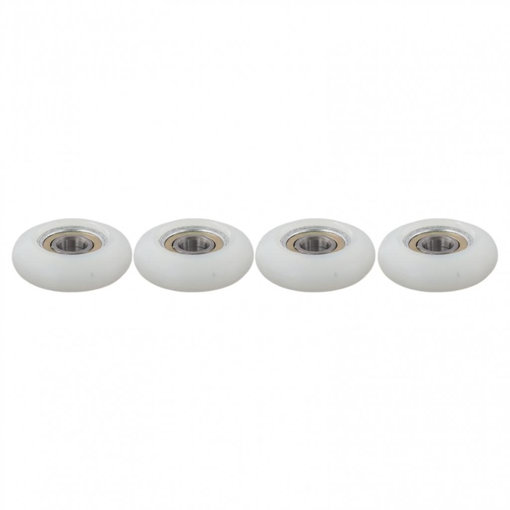 For romaskin Deler 34mm Setehjul Lager Remskive Pakke med Fire