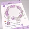 Mori Style Mermaid Crystal Bracelet - Sweet, Versatile Design for Women, Students, and Best Friends.