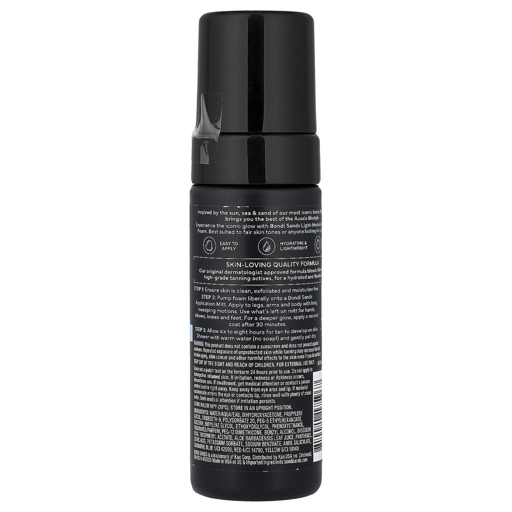 Bondi Sands Australien, Selbstbräunungsschaum, Hell-Mittel, Kokosnuss, , 150ml (140 ml)