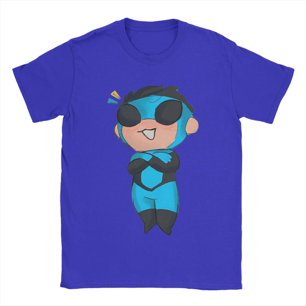 Invincible Chibi OmniUnisex Unisex T Shirt Novelty Tee Shirt Short Sleeve Round Neck TShirt Pure Cotton XL Clothes
