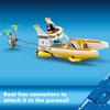 LEGO Sonic the Hedgehog: Tales Adventure Boot Interaktives Spielzeug Bauklötze, Videospiel Spielzeug mit Sonic Charakteren und Wasserski, Gamer Geschenk für Jungen a