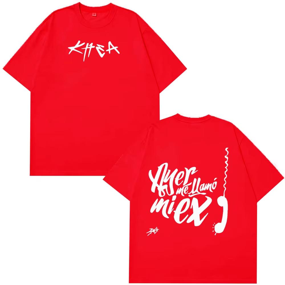 Rapper Khea Fashion Vintage Graphics Tshirt Men Women Harajuku Fashion Tshirts Shortsleeved pure Cotton Casual Streetwear Top