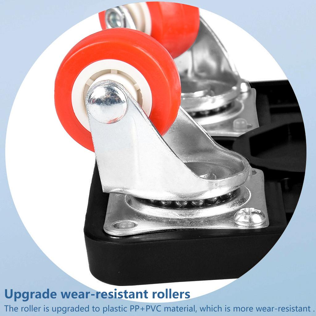 Furniture Moving Transport Roller Set Heavy Duty Lifter Transport Tool Pulley Furniture Mover Roller Wheel Bar Removal Lifting