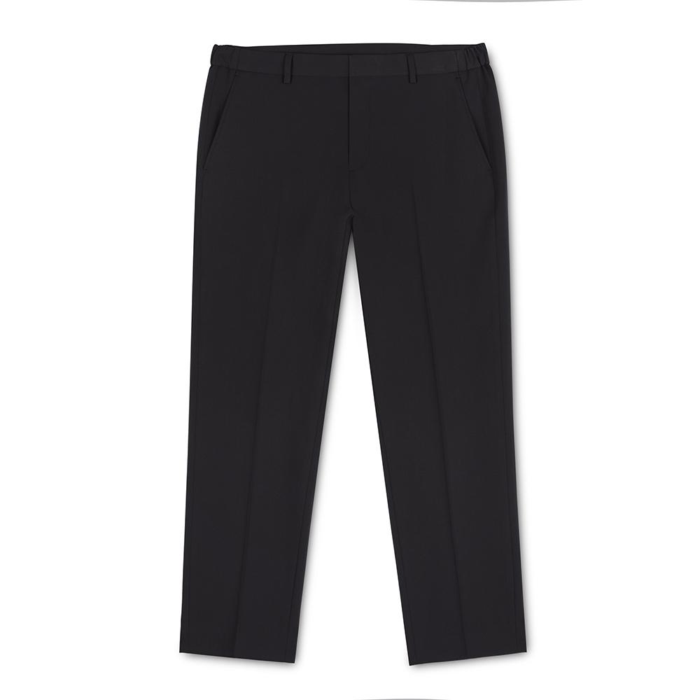 TRADCLUB [2Pack] Side Banding Crop Tapered Slacks (3 Colors) (Type A)