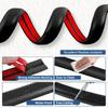 Professional Self Adhesive Floor Cord Cover 1m Trimmable Cable Management PVC Low Profile Power Cord Protector Home Office