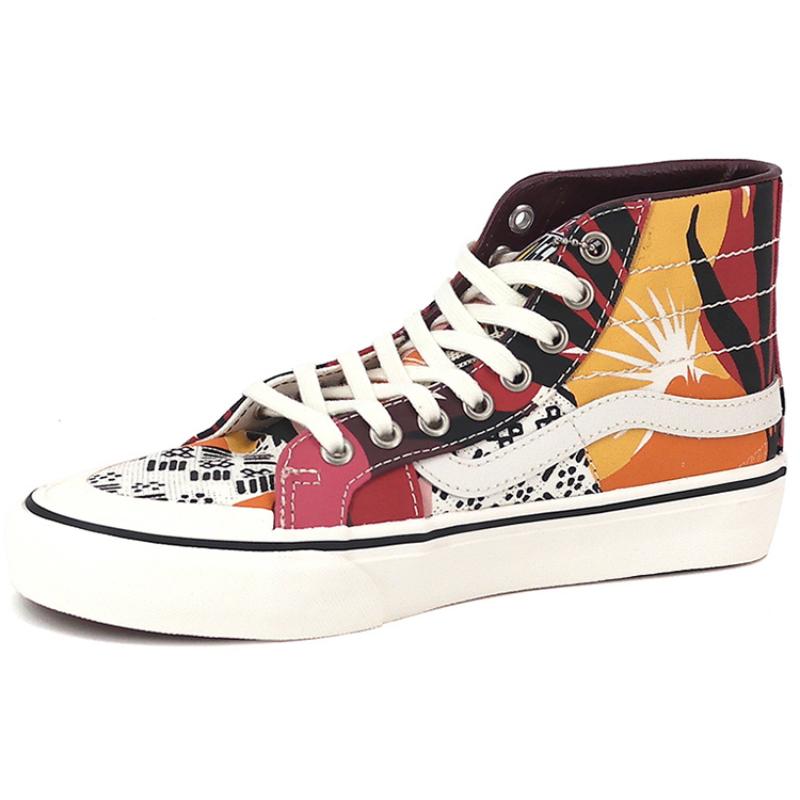 Vans SK8 Hi Sf Multicolor Red White Orange Sneakers VN0A3MV122P