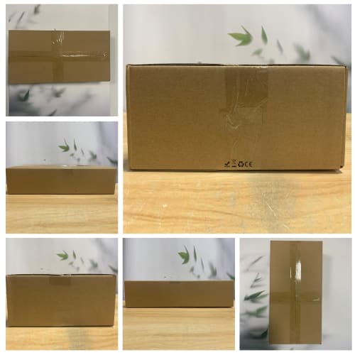 Gkikirty 20pcs Cardboard Egg Cartons, Blank Paper Pulp Egg Cartons, 1 Dozen Egg Pack Containers, Empty Egg Trays, Pulp Egg Holders