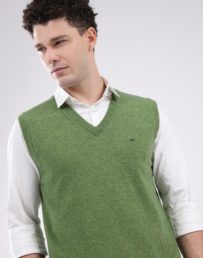 Monte Carlo Men's V Neck Sleeveless Sweater