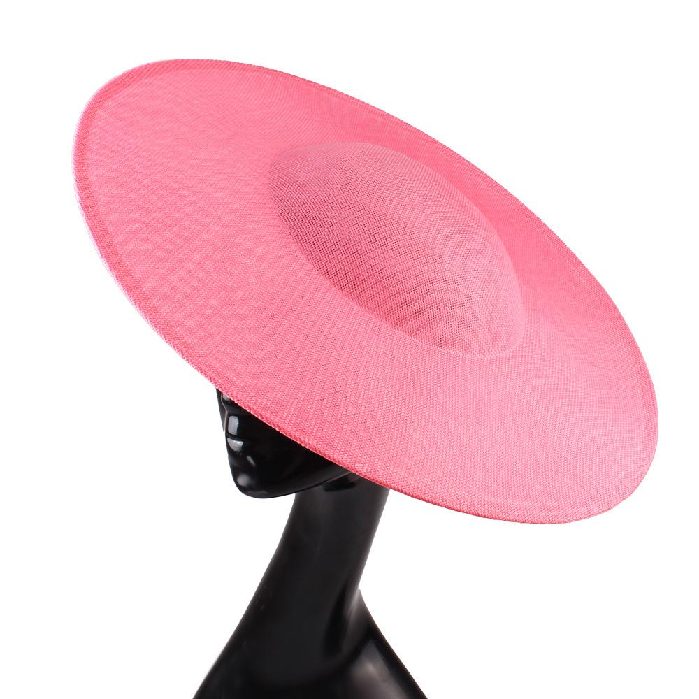 New Hat Bottom Diameter 40 Cm Imitation Hemp Hat Mop Diy Handmade Hat + Accessories First-Hand Direct Sales