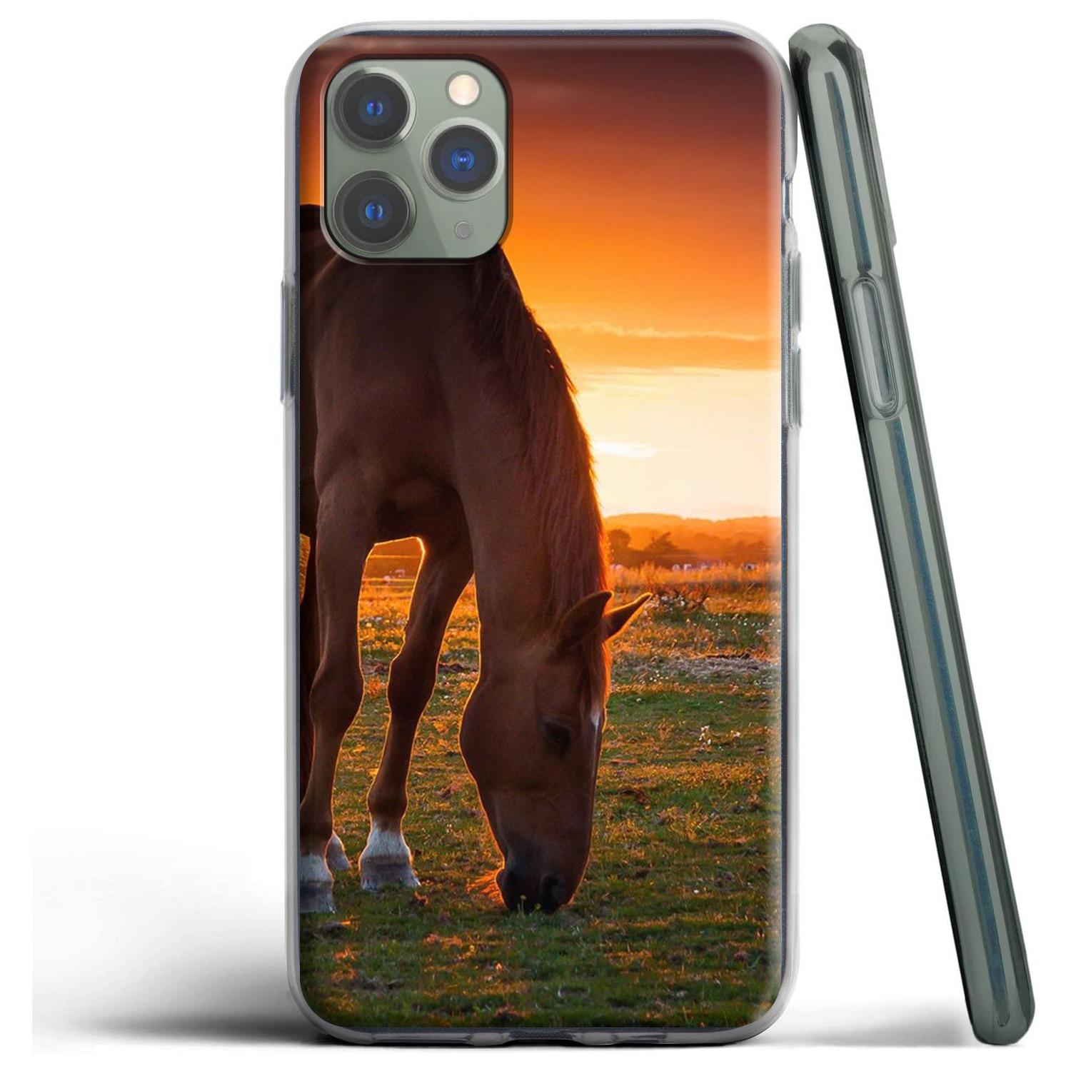 

Силиконовый чехол с изображением лошади для Apple iPhone 12 Mini 11 Pro SE XS X XR Max 8 7 6S 6 Plus 5S for Iphone Xs Max алиса синий