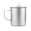 300ML/450ML/750ML Beer Cup Titanium Camping Picnic Mug Lightweight Outdoor Water Cup  Camping