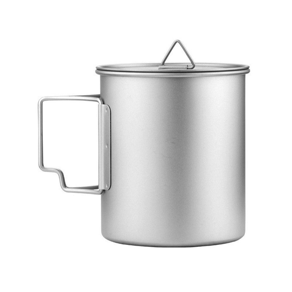 300ML/450ML/750ML Beer Cup Titanium Camping Picnic Mug Lightweight Outdoor Water Cup  Camping