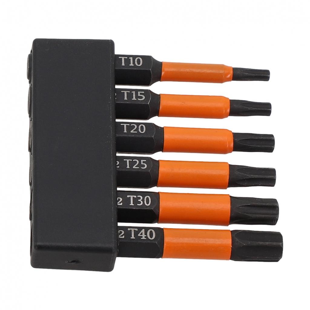 1/4 Magnetic Shank Torx Screwdriver Bit Alloy Steel Shank Screwdriver Bit