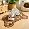 Absorbent Material Pet Placemat Quick-Dry Pet Mat Eco-Friendly Non-Slip Floor Mat Indoor