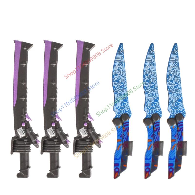 MOC Figure Accessory Building Block Game character Weapons Set Black Eagle Boxing Gloves Armor Shield Dart Machete Brick Toy N22