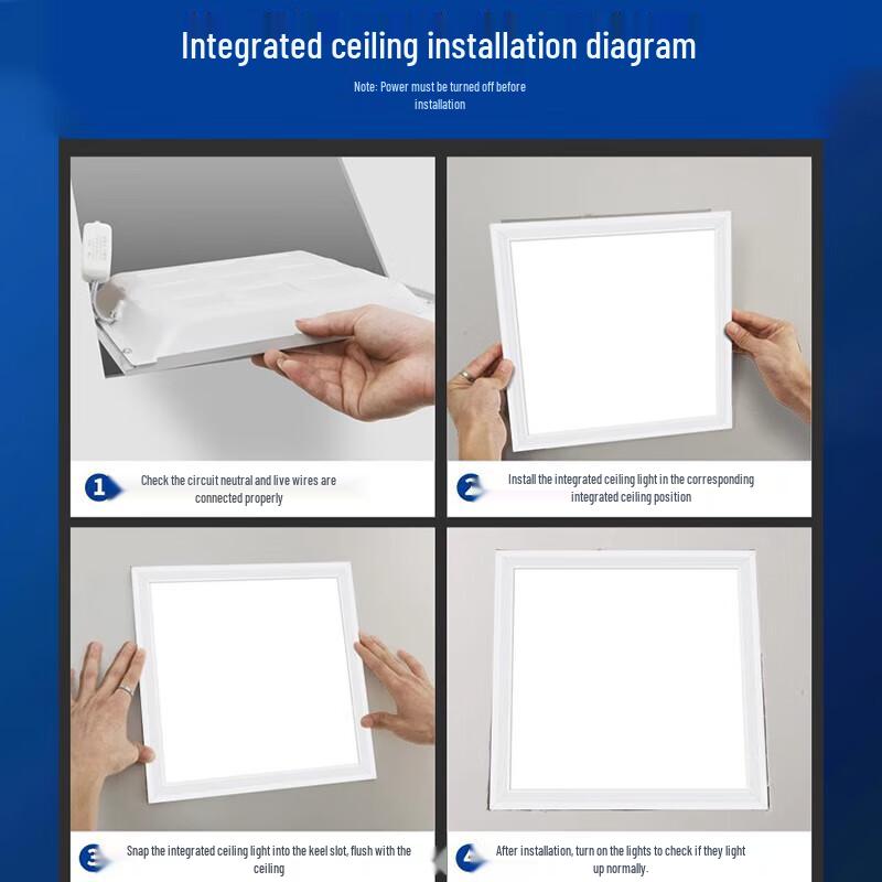 Fanyao LED Integrated Ceiling Panel Light