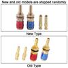 2Pcs 8mm Water Cooled & Gas Quick Connector Fittings for Mig TIG Welding Torch - M8 Hose Adapters