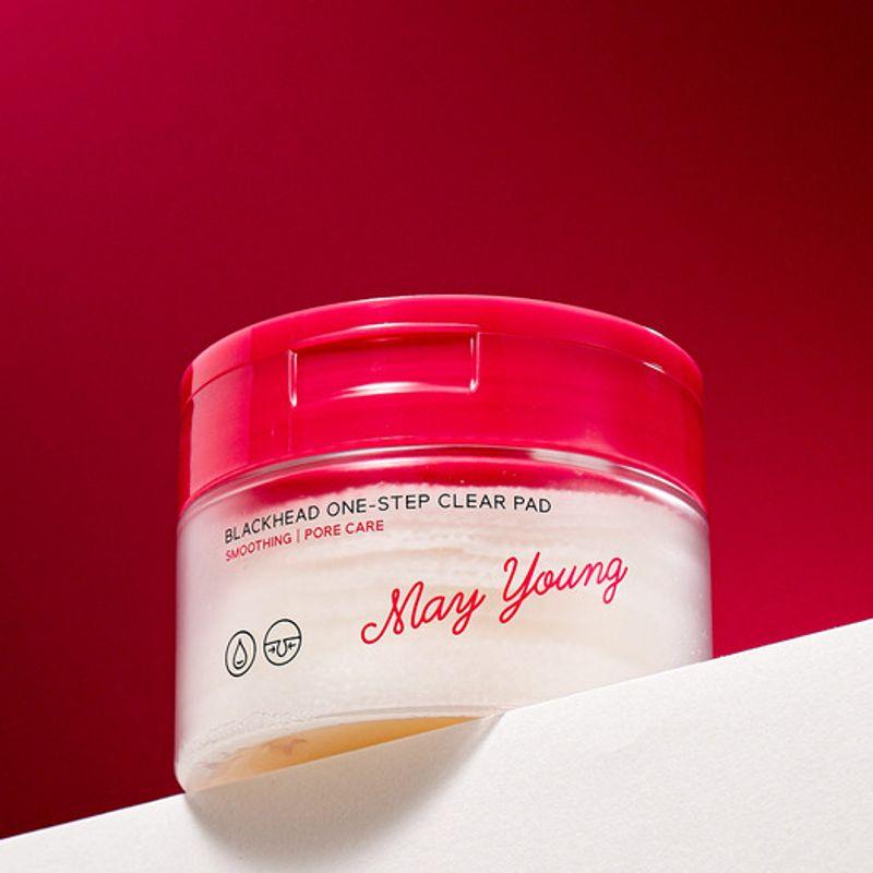 Mayyoung Blackhead One-Step Clear Toner Pads 30 Sheets Whitehead Sebum Care One-step clear pad 30 sheets