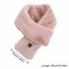 Electric Winter Warmer Heated Scarf Faux Rabbit Fur USB Rechargeable Temperature Control Heating Neck Wrap Shawl Scarf for Women