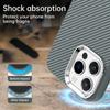 For iPhone 15 Pro Case Cell Phone Hybrid Back Cover Carbon Fiber Texture