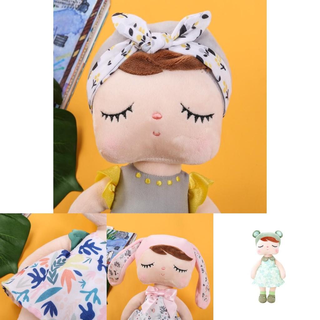 Metoo Stuffed Doll Princess Angela Bunny Plush Soft Rabbit Fashion