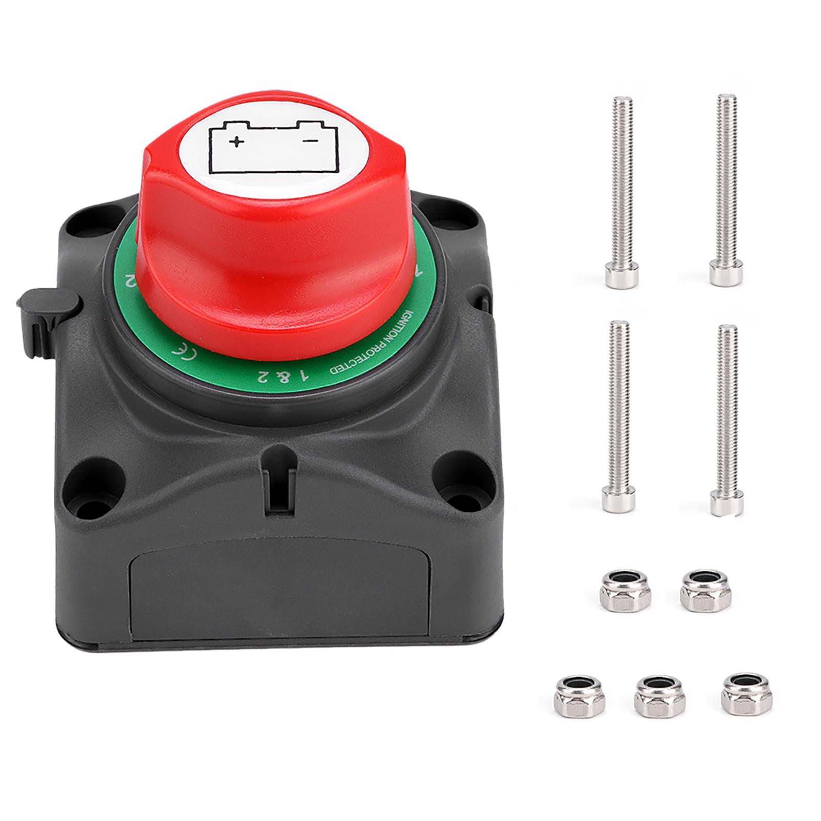 

Высокотоковый трехпозиционный выключатель с отключением питания, изолятор, выключатель аккумулятора для дома на колесах