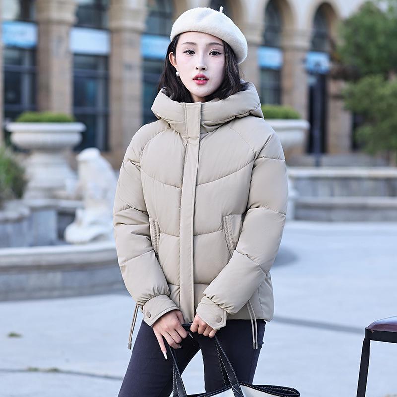 Women's 2024 Winter Hooded Down Cotton Jacket - Wash-Free, Thickened, Slimming Petite Design