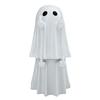 Halloween Ghost Figurine Spooky Resin Middle Finger Statue Cute Small Ghost Table Ornament for Halloween Indoor Home Desktop Decor