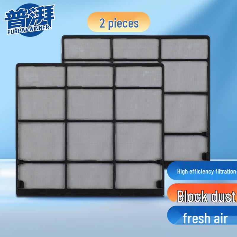 PUPAI Wall-Mounted Air Conditioner Filter (2-Pack)