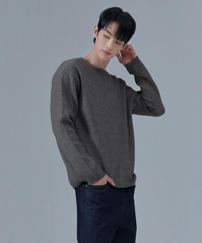 CHASECULT Men'S Basic Round Sweater-Cfrk5217D09