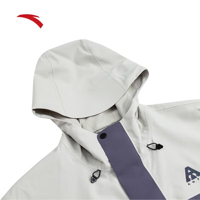 Anta Men's Water Shell Hooded Outdoor Jacket