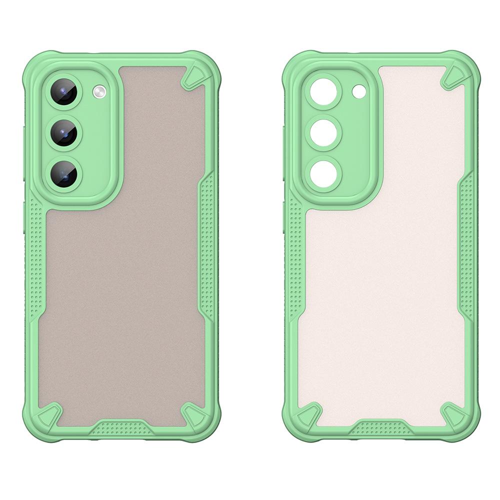 

For Samsung Galaxy S23 Case Hybrid Frosted Phone Back Cover Blue