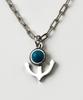 Shoveoff Svn-2003 Simple Turquoise Men'S Necklace For Daily Points