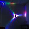 5W USB RGB Stage Light KTV Bar Show Decorative Lights Strobe Lamp Sound Activated Rotating Disco Light Home Party Decorations
