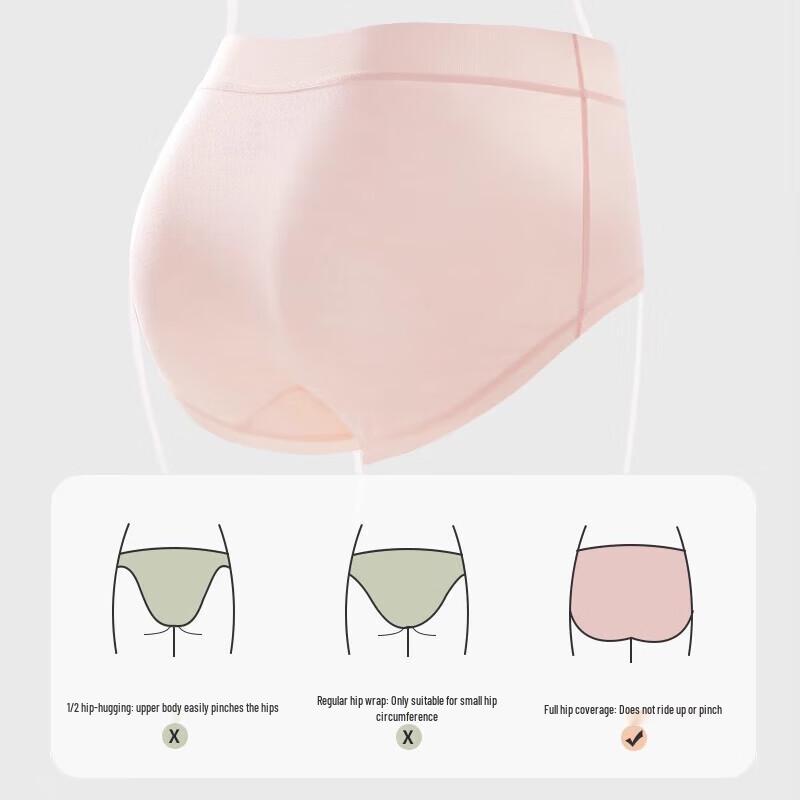 Urban Lady Anti-HPV 10A Antibakterieller Nahtloser Damen-Slip