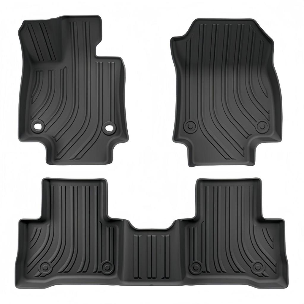 RAV4 19-24 LHD TPE Floor & Trunk Mats (Fuel/Hybrid)