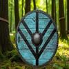 Medieval Viking Wooden Shield Battle-Ready Ragnar Style Round Handmade Norse Warrior Shield