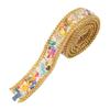 1pcs Hotfix Crystal Rhinestone Chain 2 cm Width Rhinestone Applique Strips  For DIY Crafts