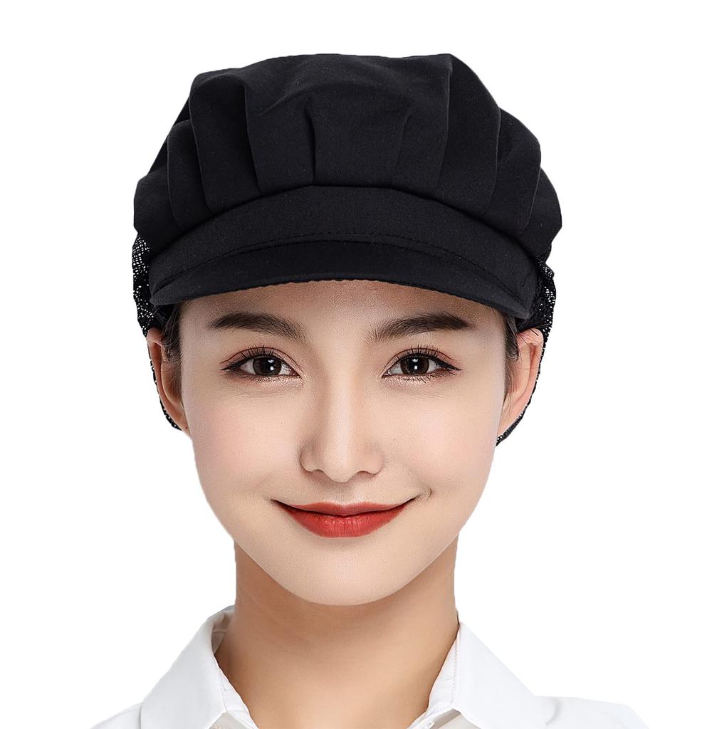 Maifunn Hygienic Set of Sanitary Lunch Food Professional Cotton Half Caps, 8, Kitchen, Caps, Caps, Cooking, Service, Factories, Kappo, Hair, Net,