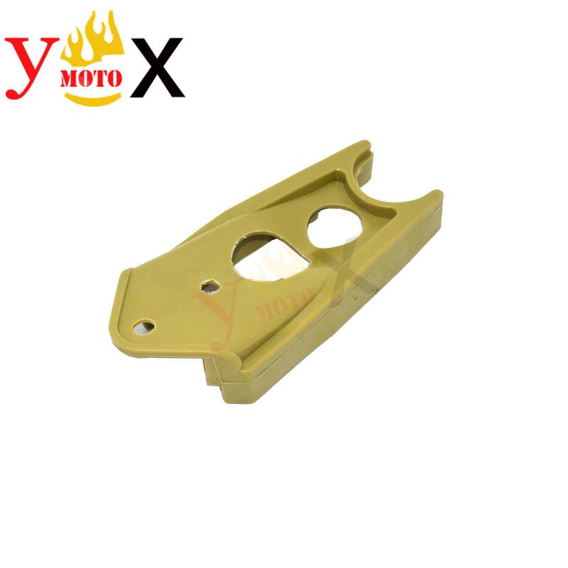 For YAMAHA DT230 DT200 DT125 DT125R Motorycycle Rubber Chain Guide Slider Chain Cover Protection Swingarm Protector